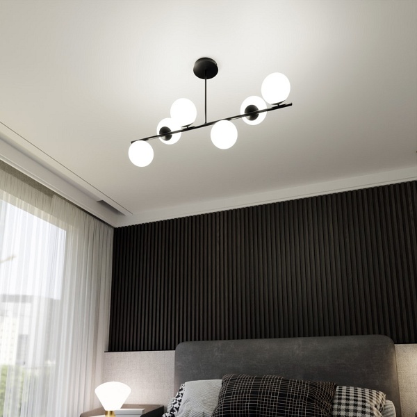 Lampa sufitowa BIOR 6 BLACK