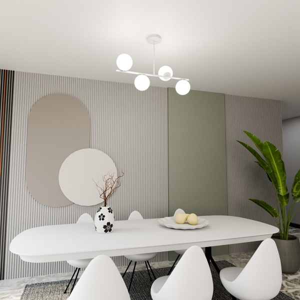 Lampa sufitowa BIOR 4 WHITE