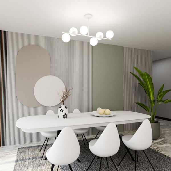 Lampa sufitowa BIOR 6 WHITE