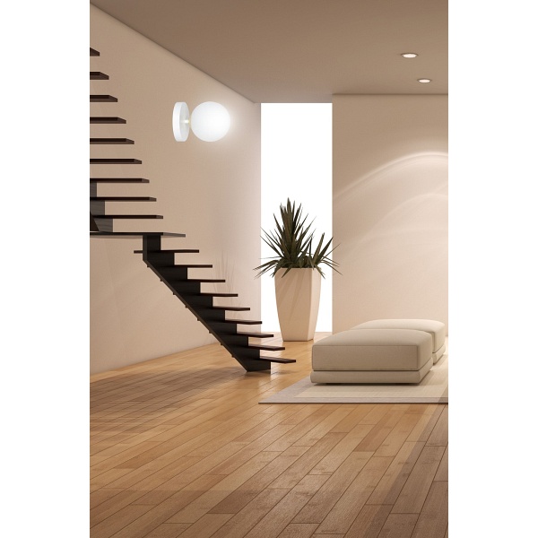 Kinkiet FLOKI K1 WHITE-GOLD