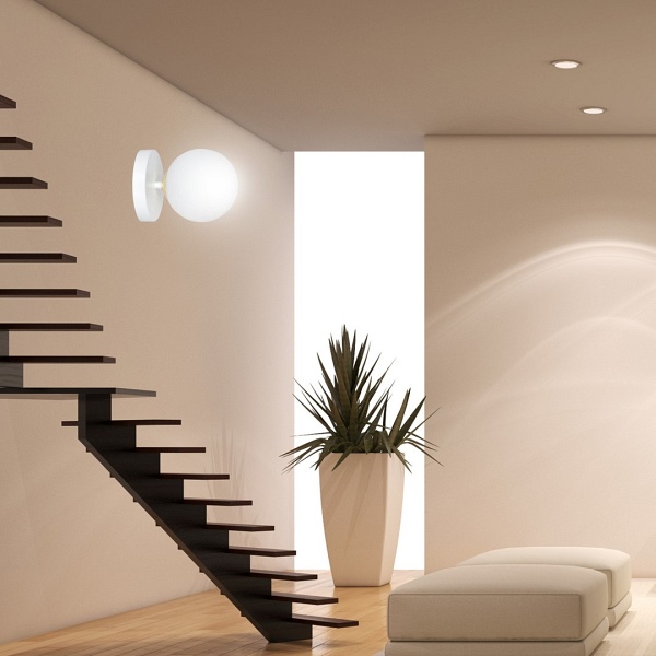 Kinkiet FLOKI K1 WHITE-GOLD