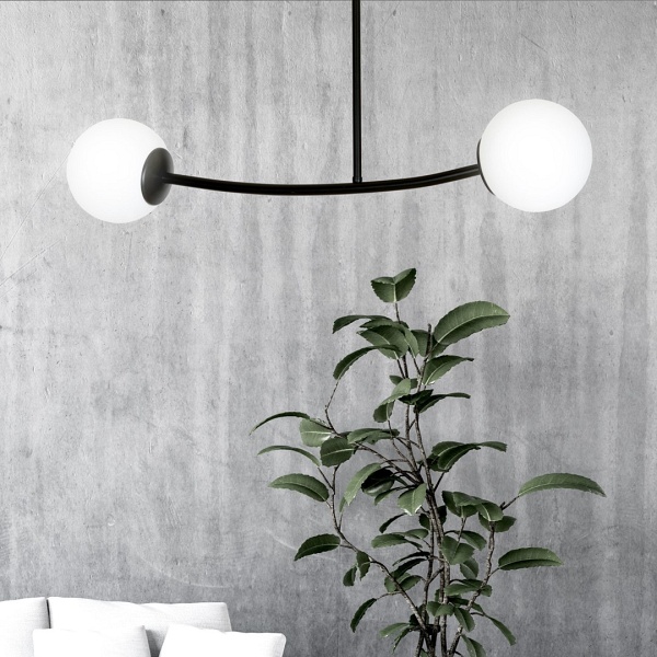 Lampa sufitowa HALLDOR 2 BLACK