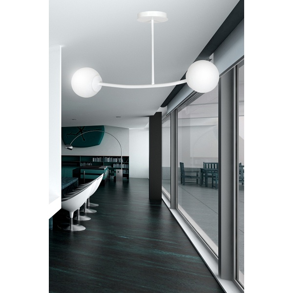 Lampa sufitowa HALLDOR 2 WHITE