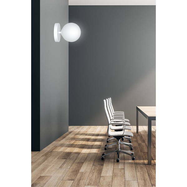 Kinkiet HALLDOR K1 WHITE