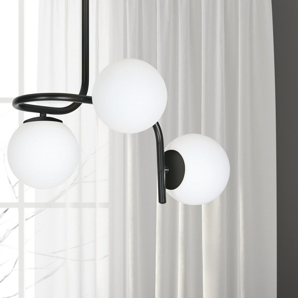 Lampa sufitowa KALF 3 BLACK