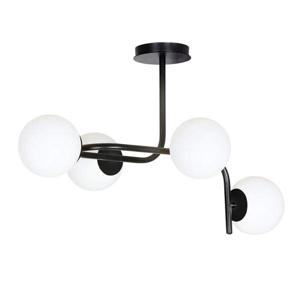 Lampa sufitowa KALF 4A BLACK