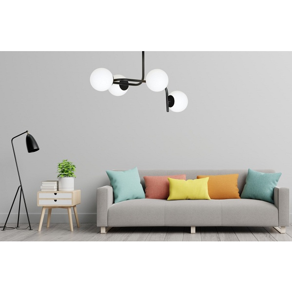 Lampa sufitowa KALF 4A BLACK