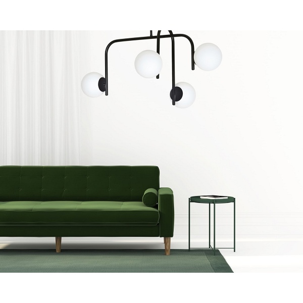 Lampa sufitowa KALF 4B BLACK