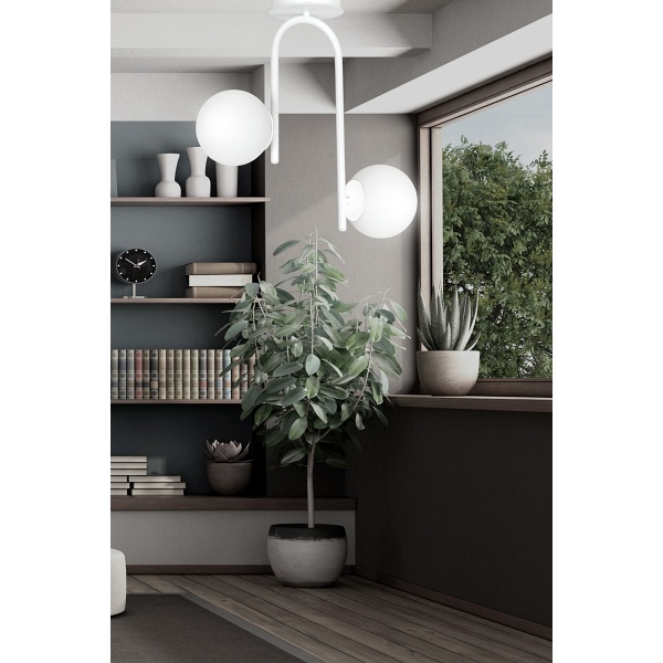 Lampa sufitowa KALF 2 WHITE