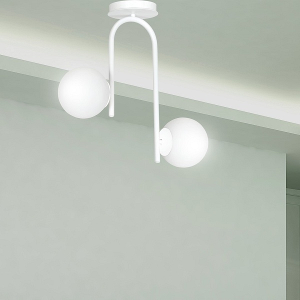 Lampa sufitowa KALF 2 WHITE