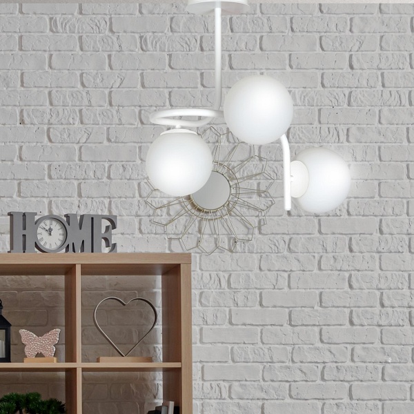 Lampa sufitowa KALF 3 WHITE