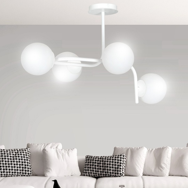 Lampa sufitowa KALF 4A WHITE