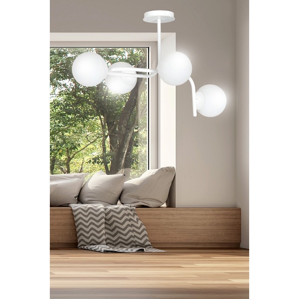 Lampa sufitowa KALF 4A WHITE