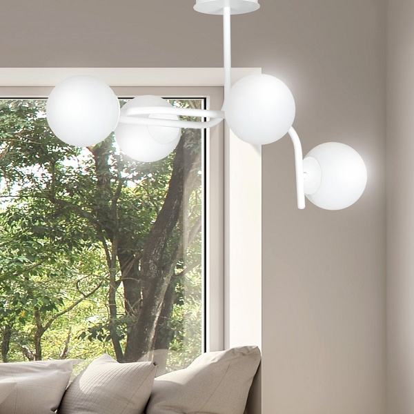 Lampa sufitowa KALF 4A WHITE