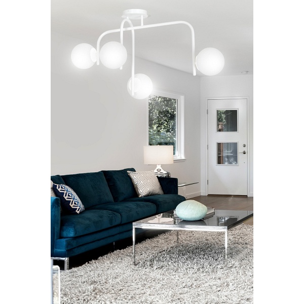 Lampa sufitowa KALF 4B WHITE