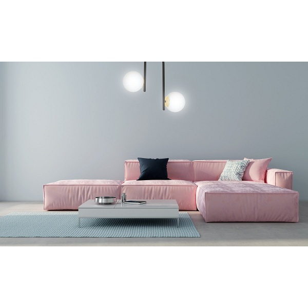 Lampa sufitowa RAGNAR 2 BLACK GOLD