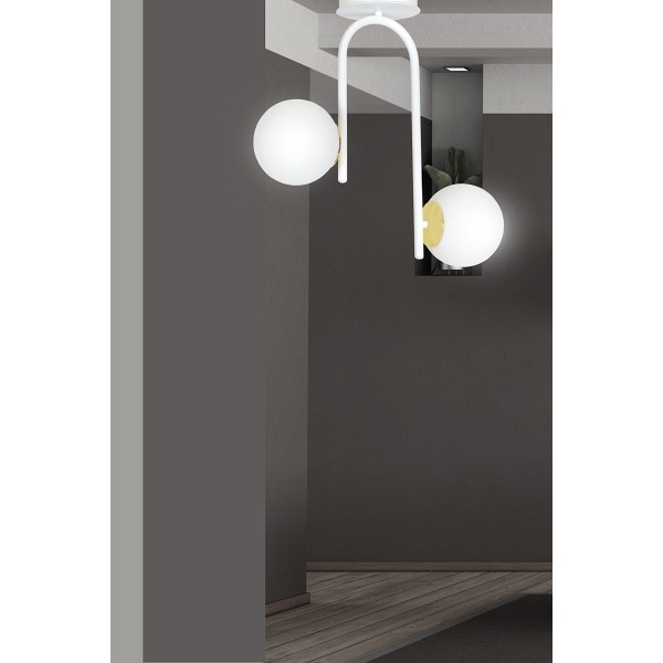 Lampa sufitowa RAGNAR 2 WHITE GOLD