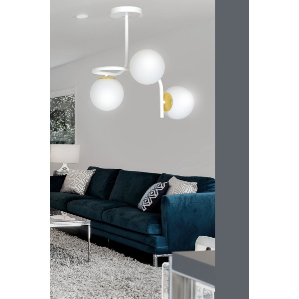 Lampa sufitowa RAGNAR 3 WHITE GOLD