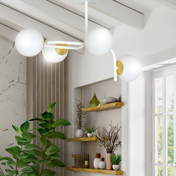 Lampa sufitowa RAGNAR 4A WHITE GOLD