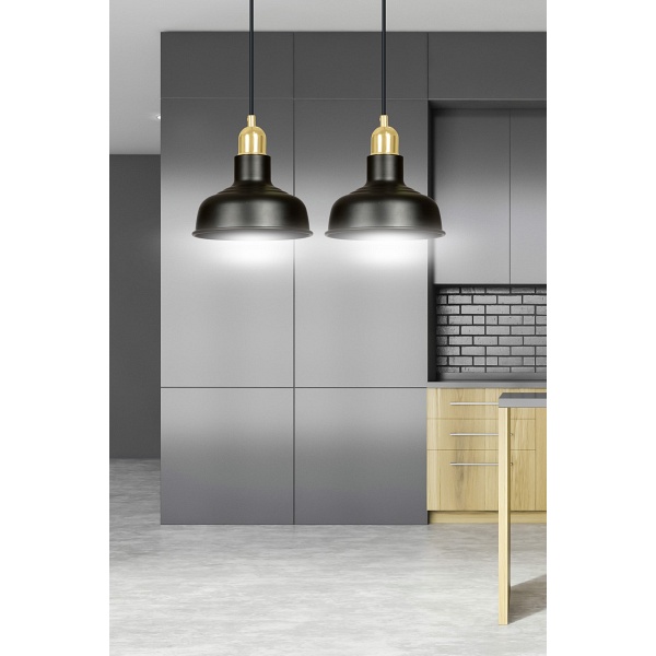 Lampa wisząca IBOR 2 BLACK - Emibig