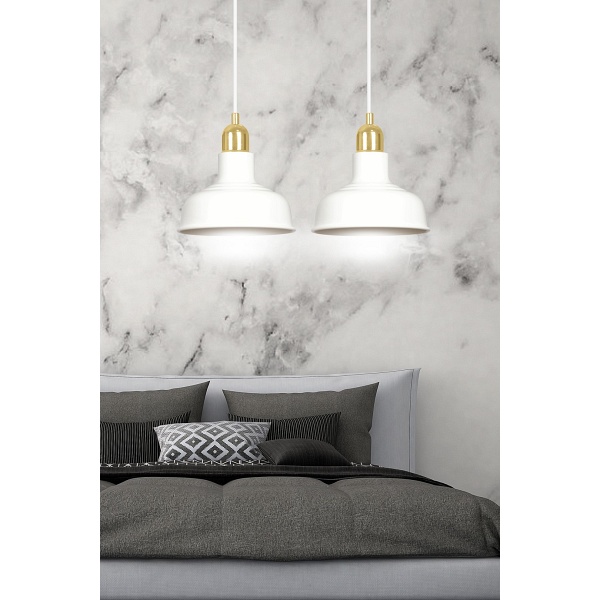 Lampa wisząca IBOR 2 WHITE