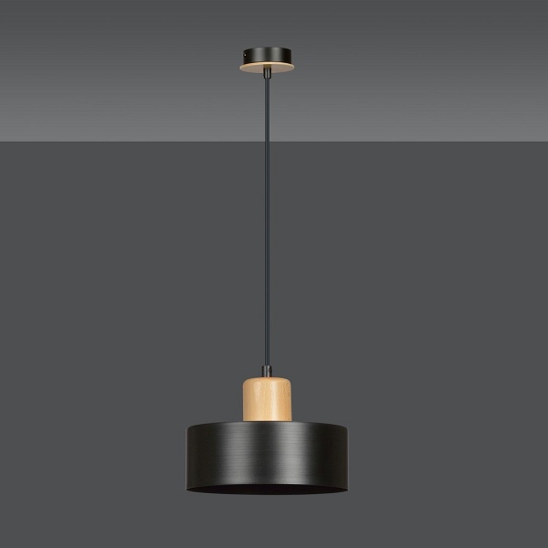Lampa wisząca TORIN 1 BLACK