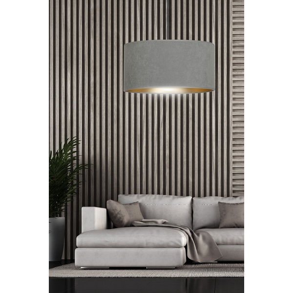 Lampa wisząca HILDE 1 BL GRAY
