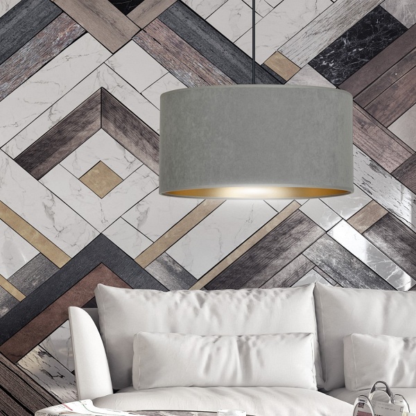 Lampa wisząca HILDE 1 BL GRAY