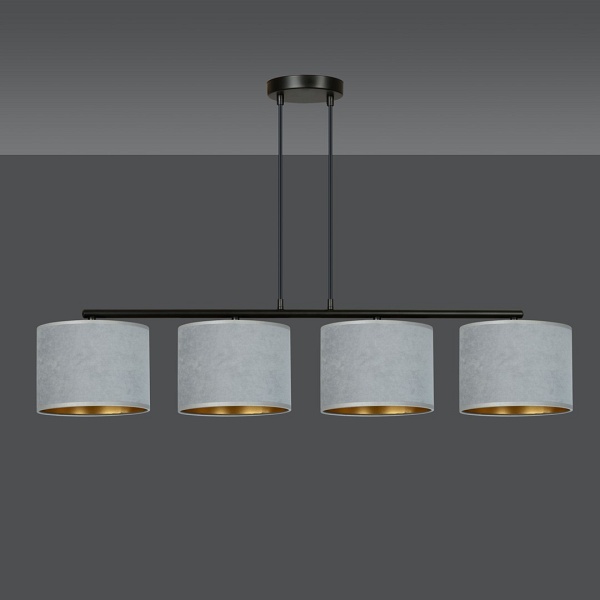 Lampa wisząca HILDE 4 BL GRAY