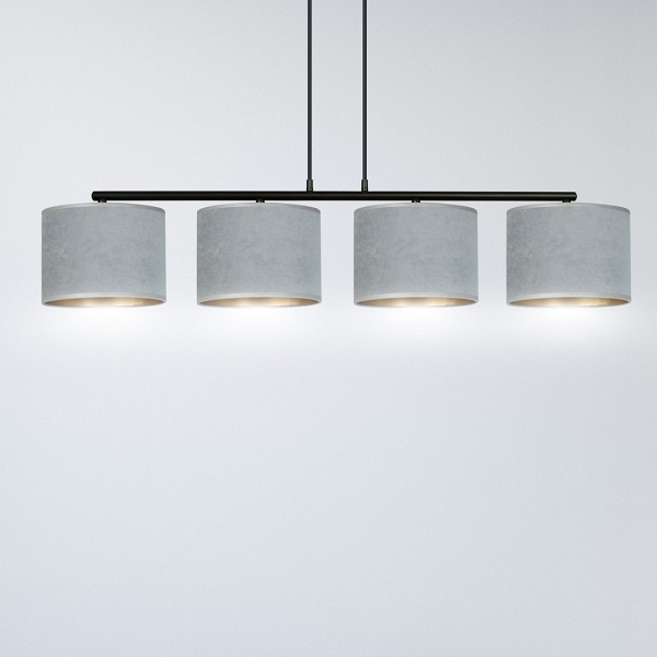 Lampa wisząca HILDE 4 BL GRAY