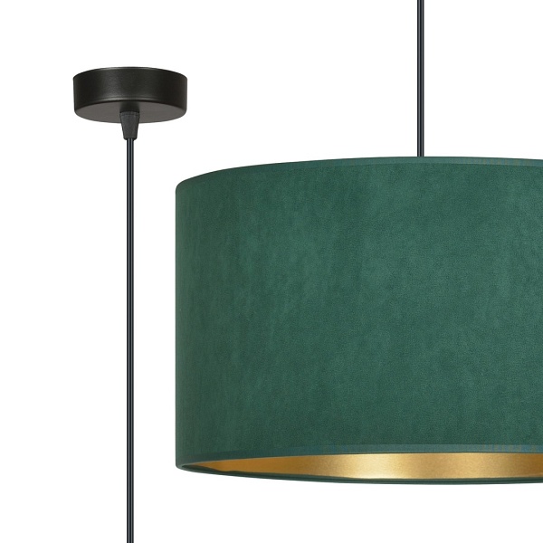 Lampa wisząca HILDE 1 BL GREEN - Emibig