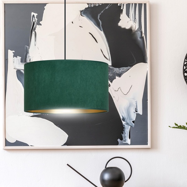 Lampa wisząca HILDE 1 BL GREEN