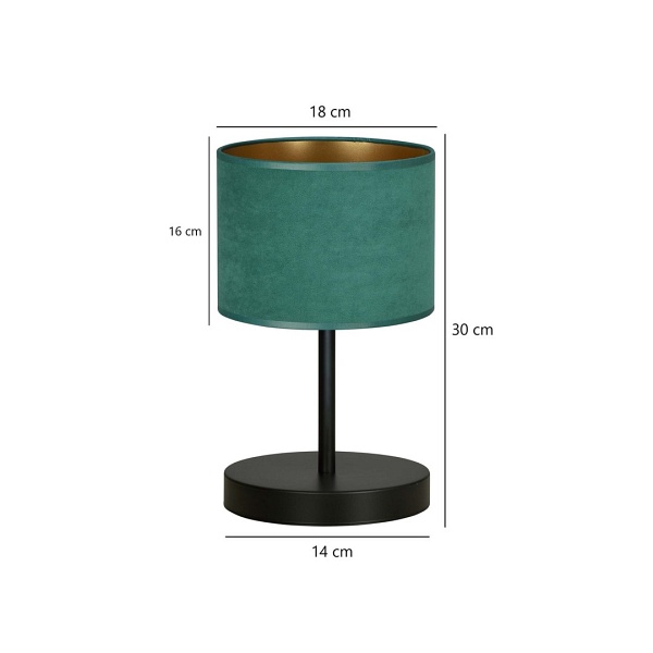 Lampa HILDE LN1 BL GREEN