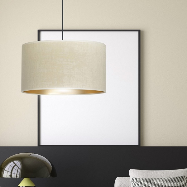 Lampa wisząca HILDE 1 BL WHITE