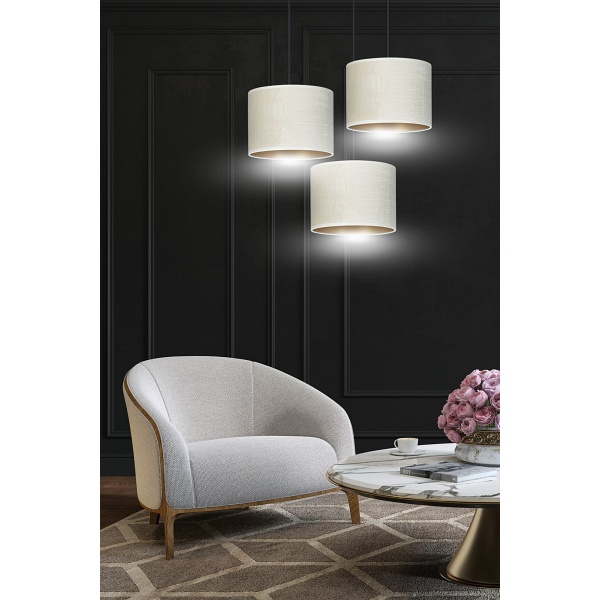 Lampa wisząca HILDE 3 BL PREMIUM WHITE