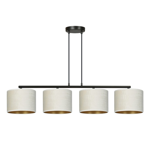 Lampa wisząca HILDE 4 BL WHITE