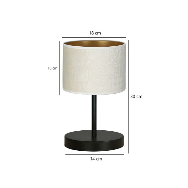Lampa HILDE LN1 BL WHITE