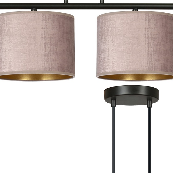 Lampa wisząca HILDE 4 BL ROSE - Emibig