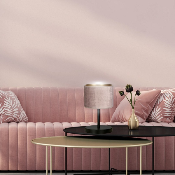 Lampa HILDE LN1 BL ROSE