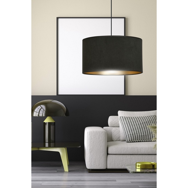 Lampa wisząca HILDE 1 BL BLACK