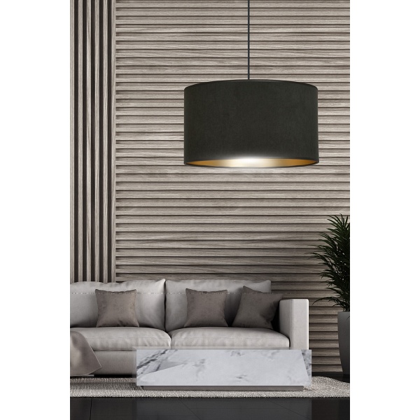 Lampa wisząca HILDE 1 BL BLACK