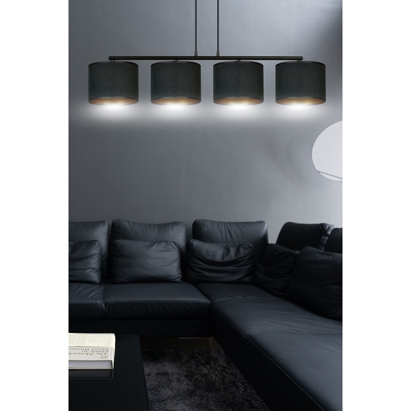 Lampa wisząca HILDE 4 BL BLACK