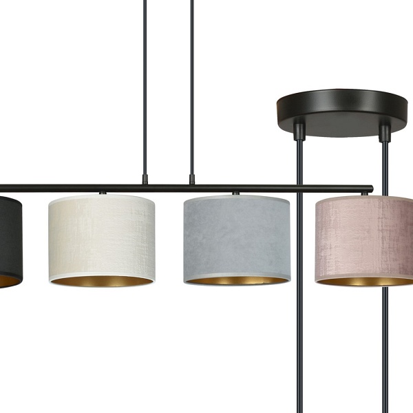 Lampa wisząca HILDE 4 BL MIX - Emibig