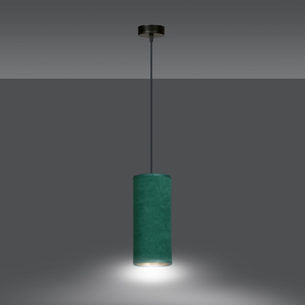 Lampa wisząca BENTE 1 BL GREEN