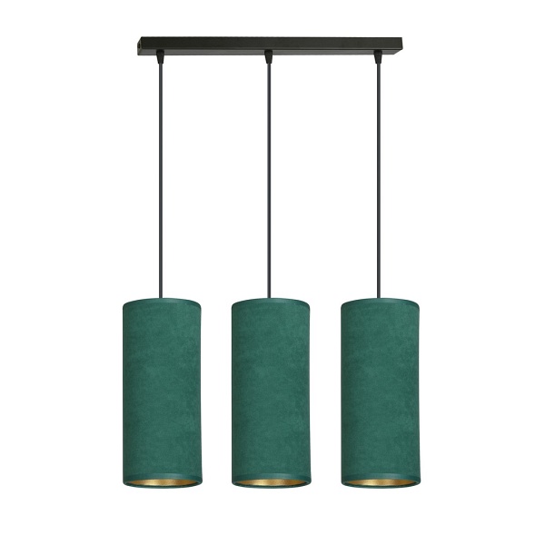 Lampa wisząca BENTE 3 BL GREEN