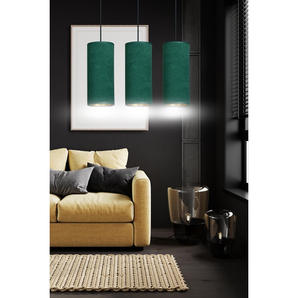 Lampa wisząca BENTE 3 BL GREEN