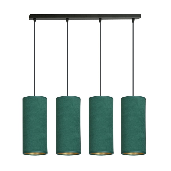 Lampa wisząca BENTE 4 BL GREEN