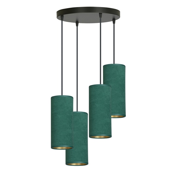 Lampa wisząca BENTE 4 BL PREMIUM GREEN