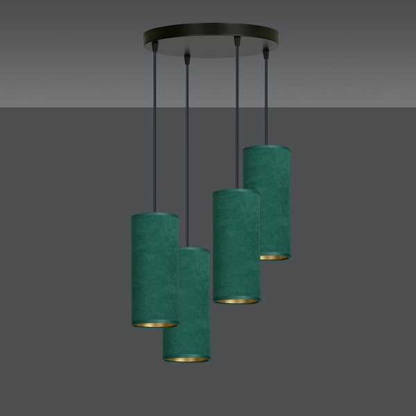 Lampa wisząca BENTE 4 BL PREMIUM GREEN