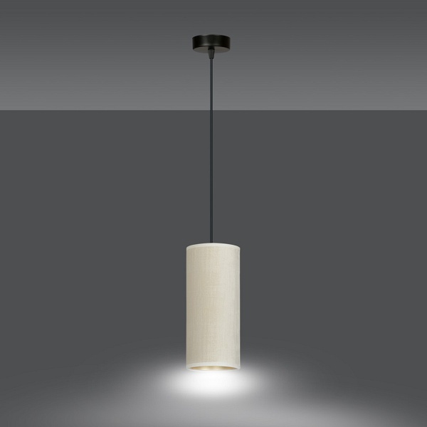 Lampa wisząca BENTE 1 BL WHITE